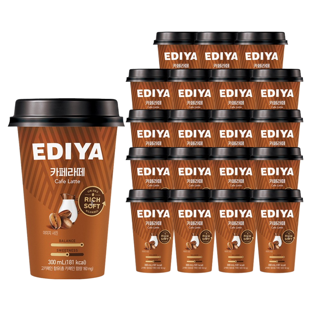 이디야 컵커피 카페라떼 28,500원