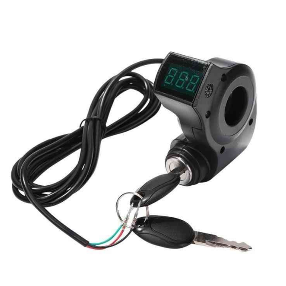 락모터스 전동킥보드 핸들바 배터리 잔량게이지 볼트게이지 악세사리 키박스 도난 튜닝 용품 자전거 오토바이 6,100원