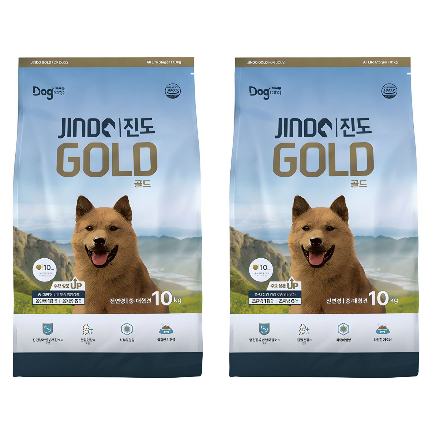 도그랑 전연령 강아지 진도 골드 건식사료 28,330원