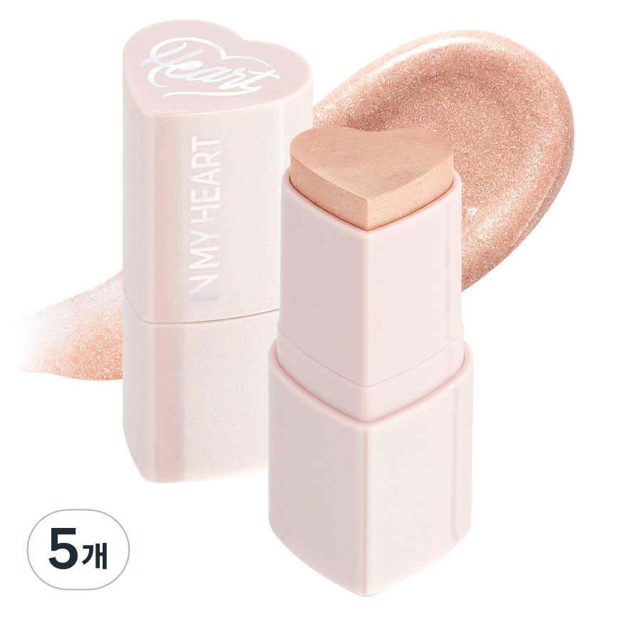 터치인솔 프리티필터 인마이하트 스틱 하이라이터 6g, 5개, 문라이트빔 78,150원