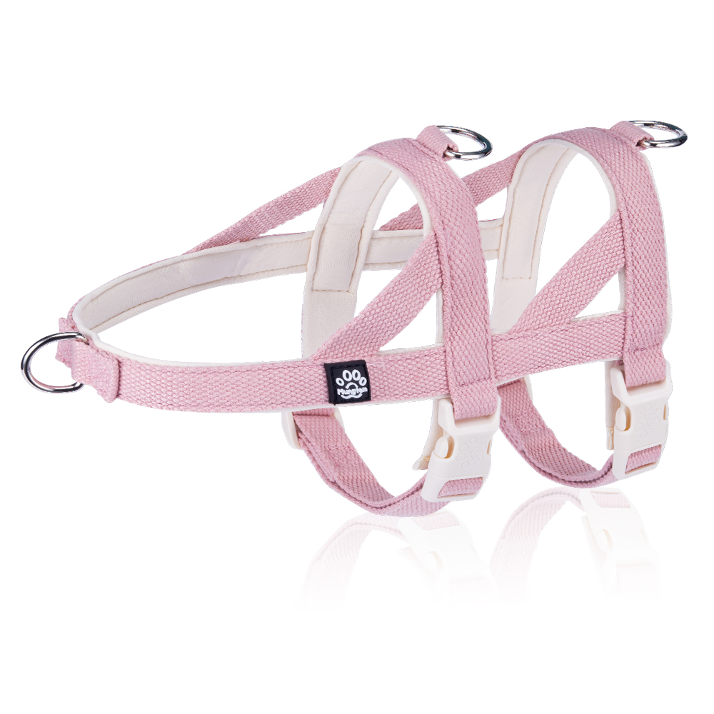 멍템 강아지 탈출방지 하네스, 파스텔 핑크, 1개 25,900원