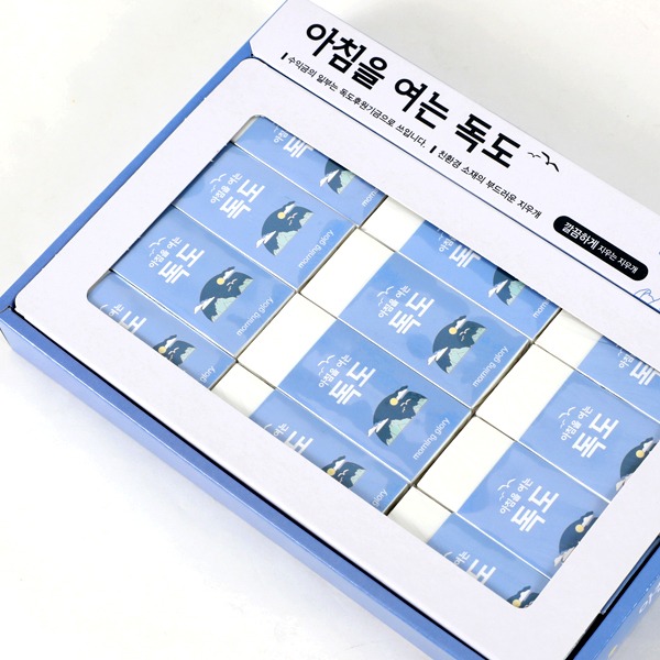 (모닝글로리) 1000 독도지우개 지우개 24개(1갑), 1000 독도 지우개, 24개 16,800원