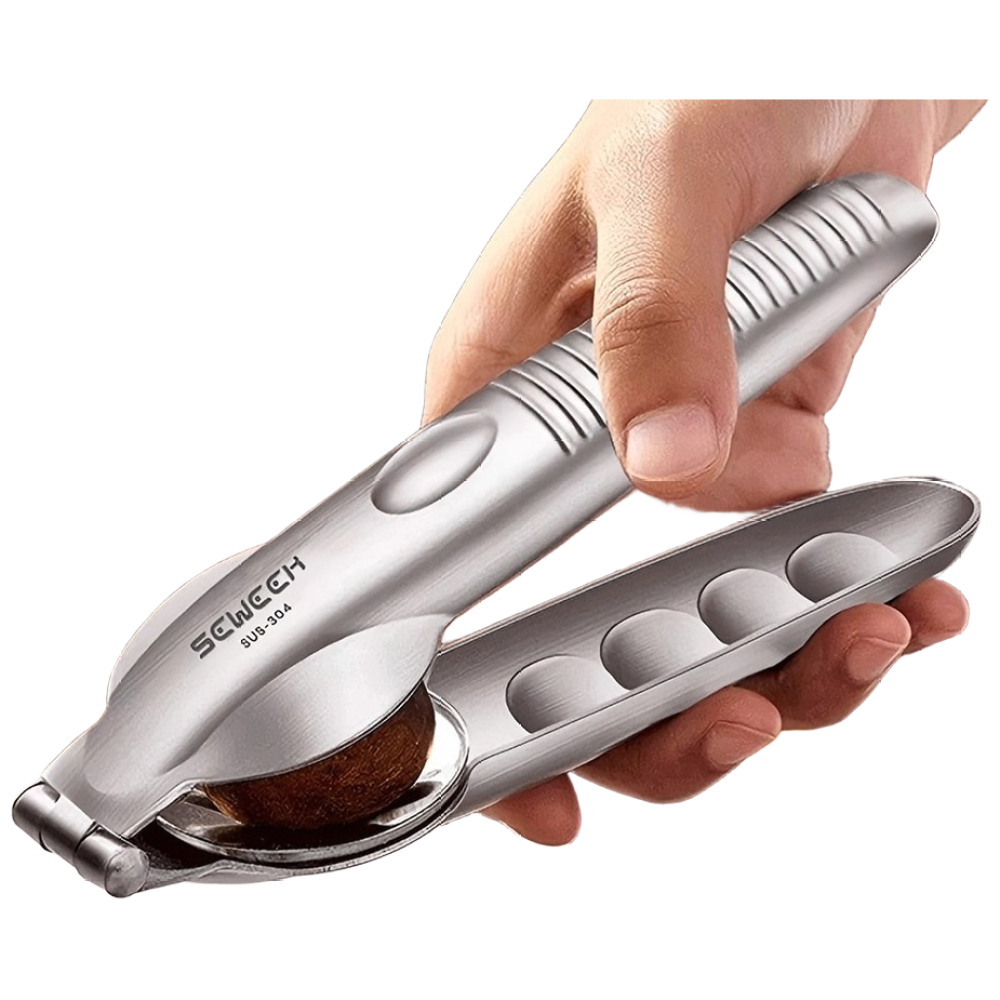 SEWEEK 밤칼집 밤가위 밤까는기계 호두까는 기계 칼집내기 손톱보호구 증정, 1개, 실버 10,800원