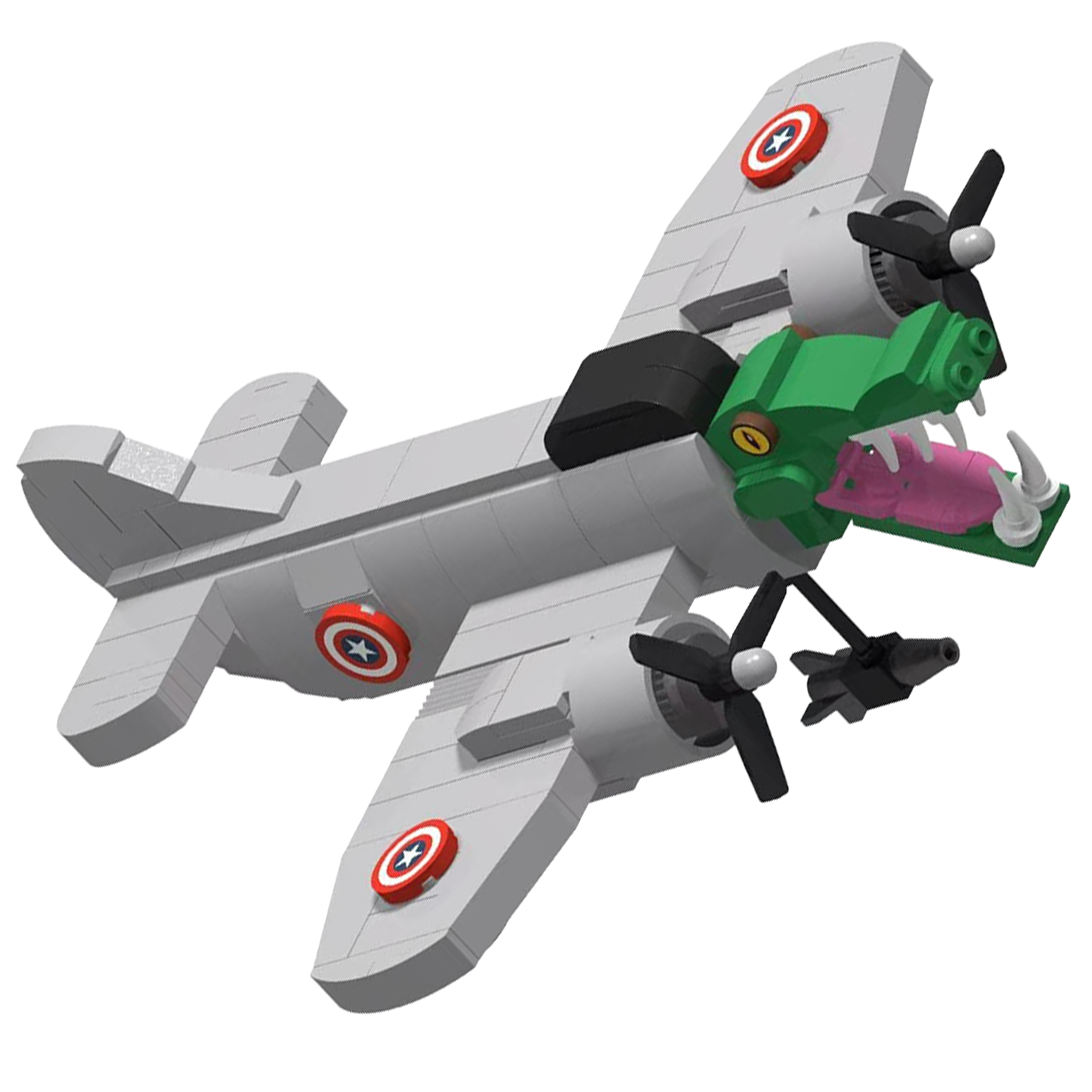 이탈리안 브레인롯 블록 8시리즈 봄바르딜로 크로코딜로, 1개 12,900원