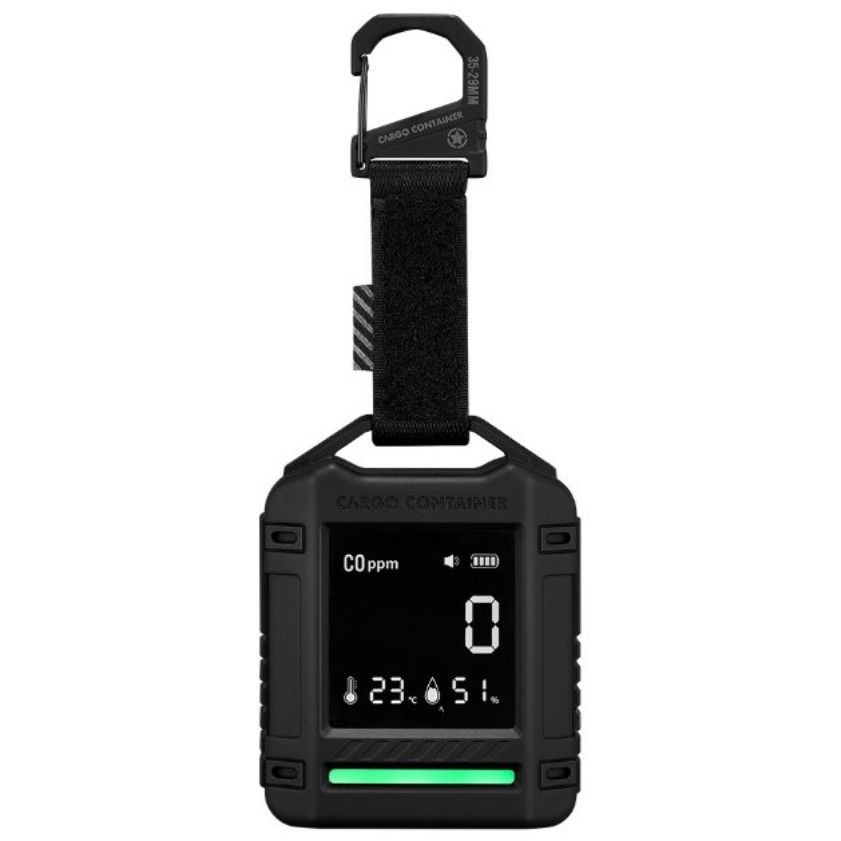 카고컨테이너 캠핑 일산화탄소 경보기 감지기 CO체커 세이프 CO 디텍터, 블랙, 1개 53,000원