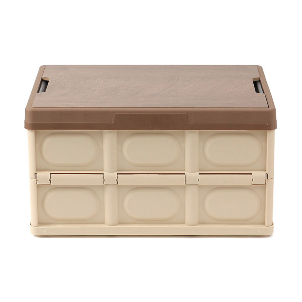 이샵 캠핑 폴딩박스 30L 베이지+방수백 캠핑용폴딩박스 튼튼한상자 접이식수납함 27,800원