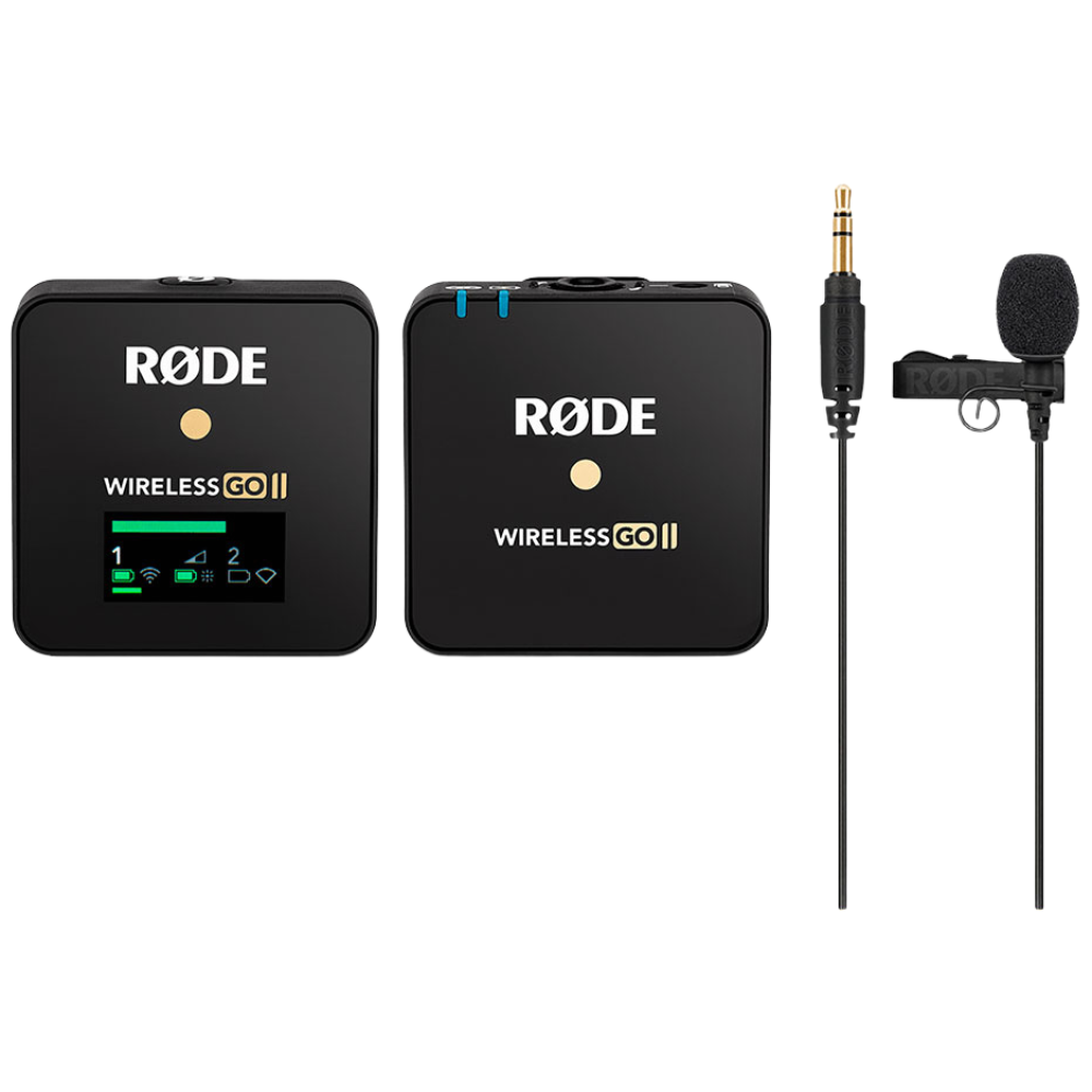 [당일출고] RODE 와이어리스고2 싱글 무선 마이크+로데 라발리에 고 핀 마이크 433,000원