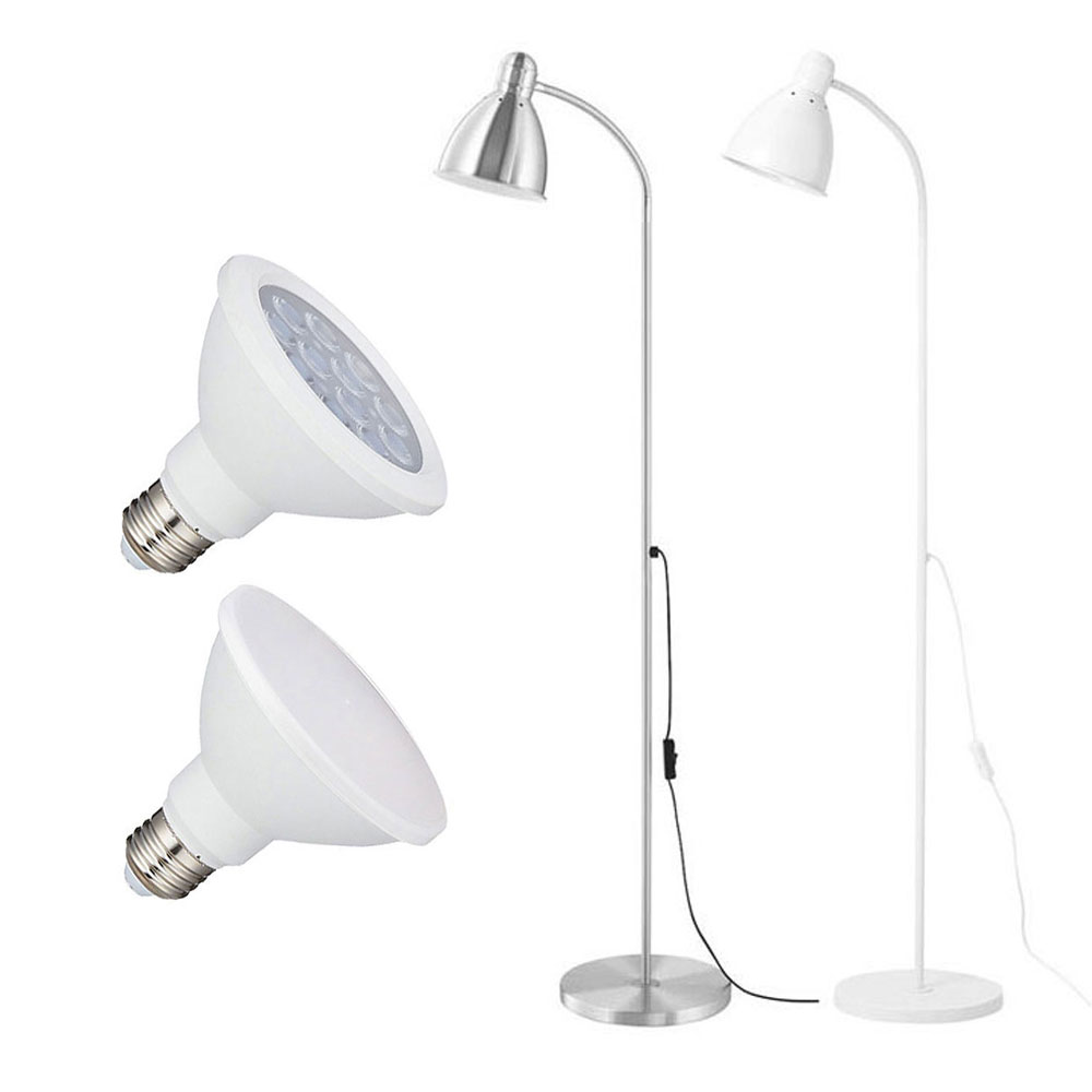 이케아 식물등 레르스타 + 히포 식물생장용 LED 파램프 12W 15W 렌즈형 확산형 59,900원