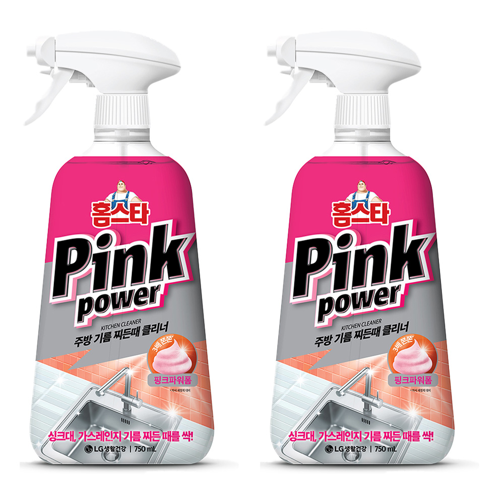 홈스타 핑크파워 주방 기름 찌든때 클리너 12,800원