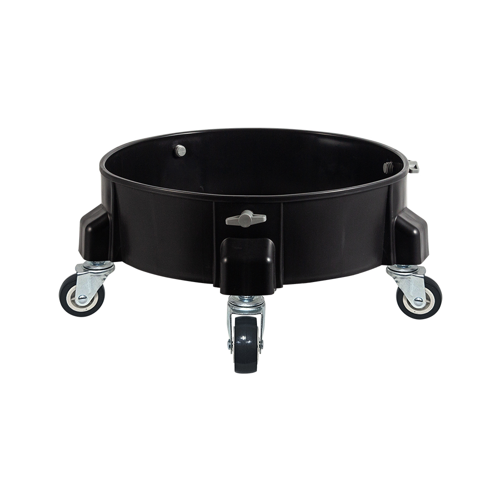 오리곤 버킷 돌리(블랙) + PU 바퀴 세트 (다용도 세차 버킷 물통 화분 이동용 받침대) 21,000원