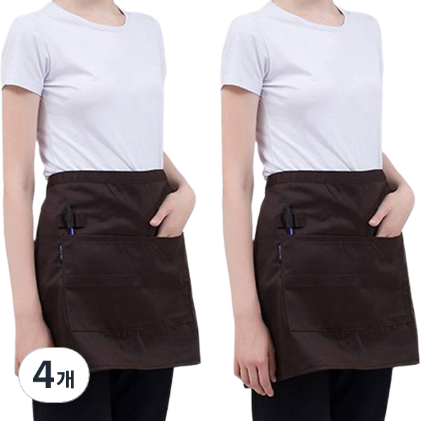 쉐프 솔리드 숏타입 허리 앞치마 14,450원
