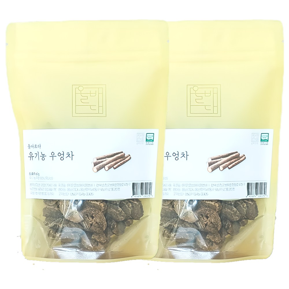 올바르다 유기농 우엉차, 2개, 1개입, 60g 28,600원