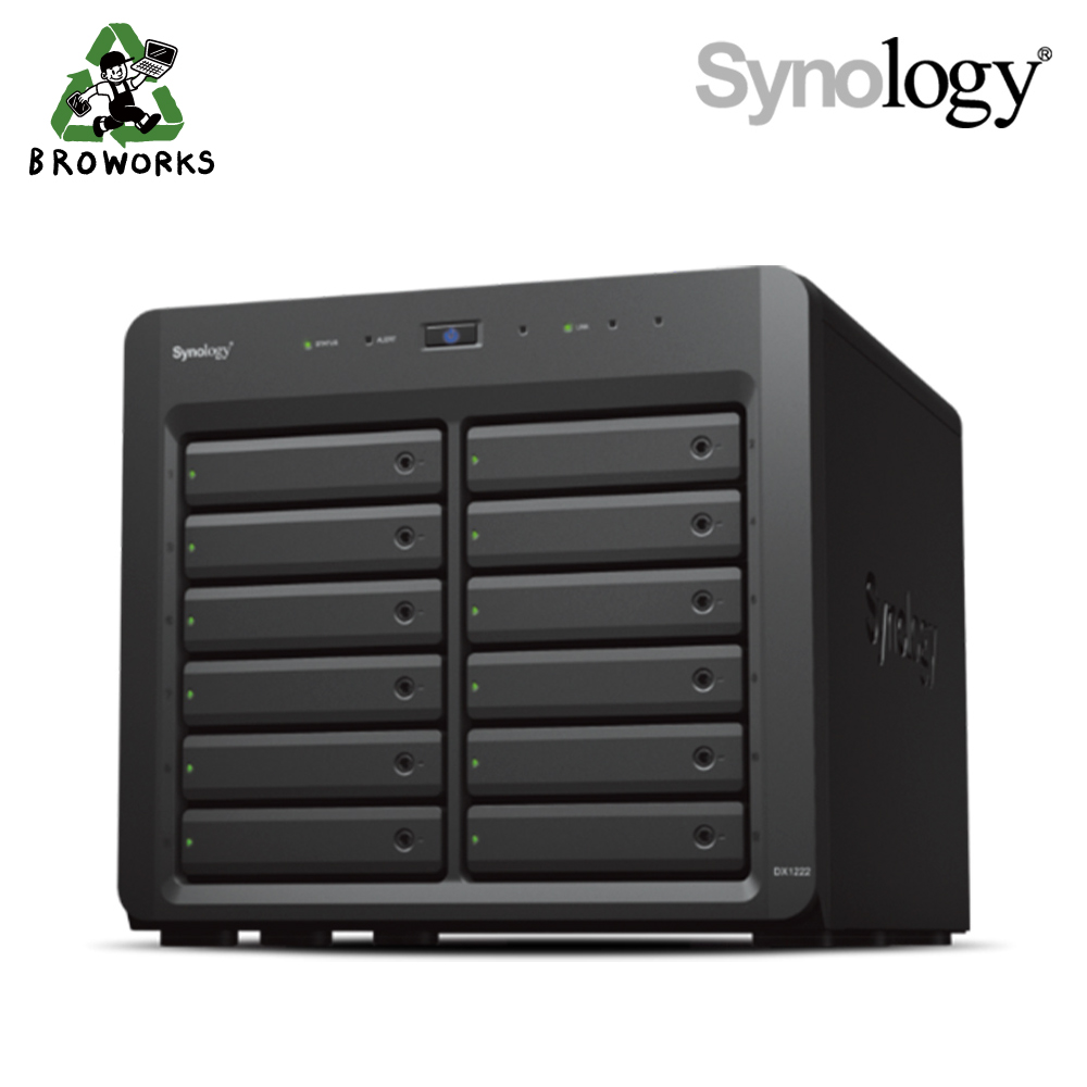 시놀로지DX1222 SYNOLOGY 12BAY Expansion Unit 12베이 확장유닛 2,036,000원
