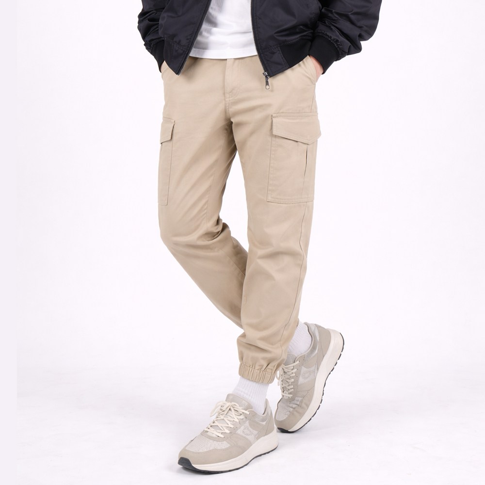 [1+1]BRC면건빵조거팬츠 남성 데일리 꾸안꾸 편안한 면스판 밴딩바지 2종세트 29,800원