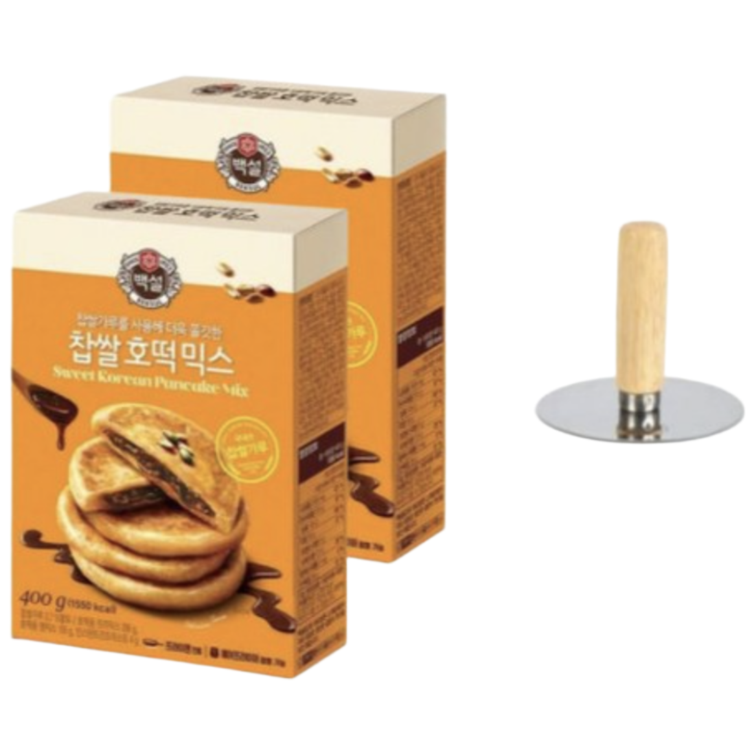 마카상점 겨울 간식 호떡믹스 + 호떡누르개 세트 14,030원