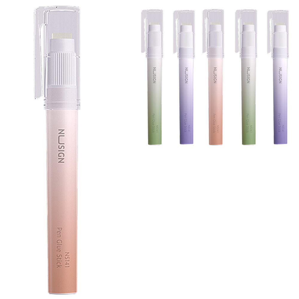 누사인 그라데이션 슬림 글루스틱 펜타입 딱풀 랜덤발송 6,100원