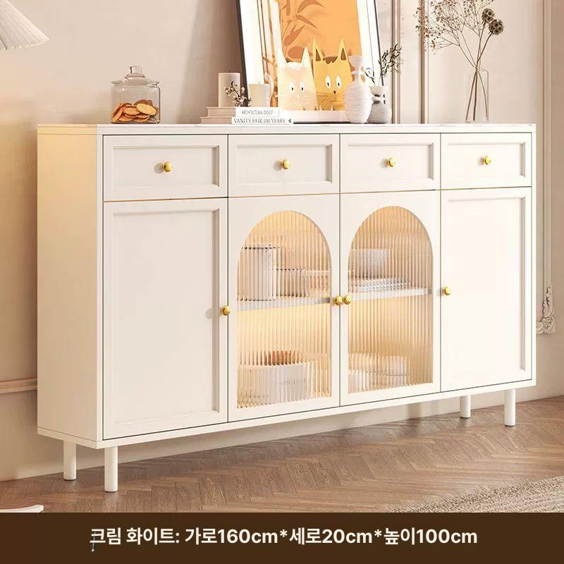 초박형 슬림 거실수납장 주방 수납장 선반 서랍장 605,900원