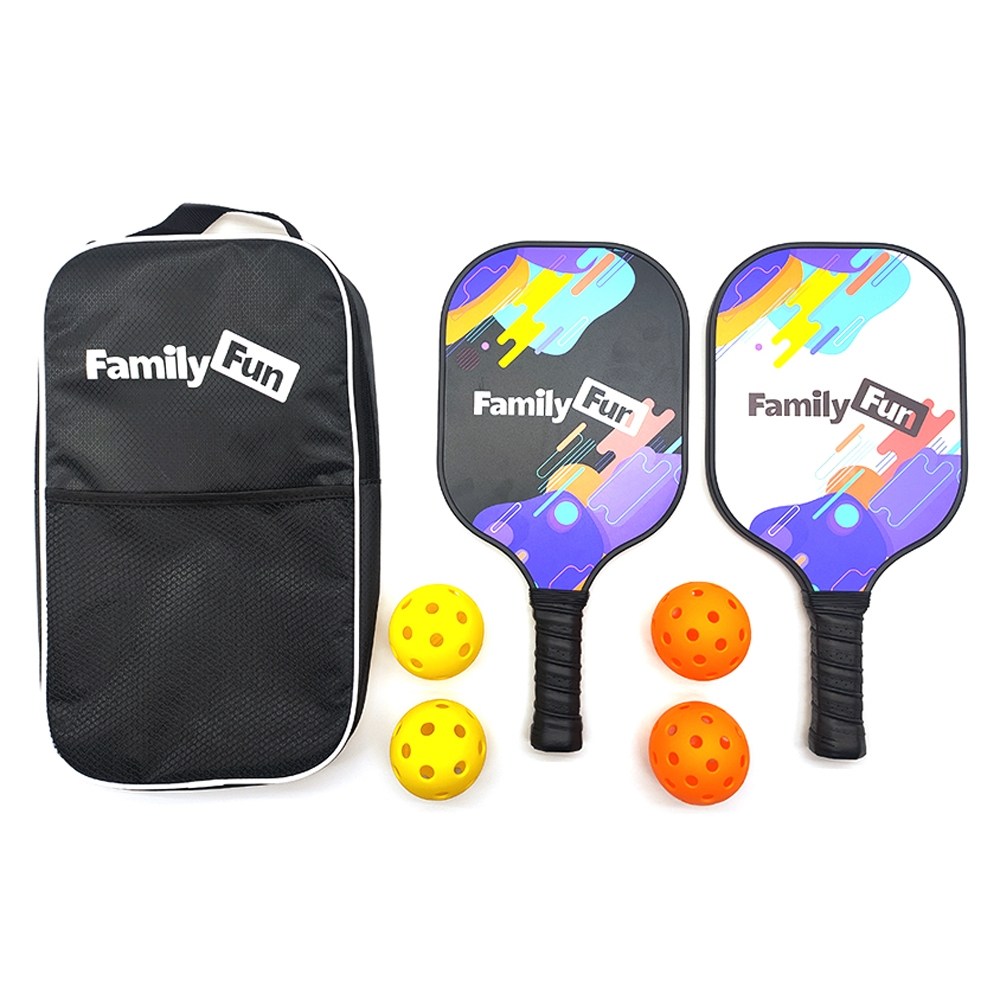 패밀리펀 피클볼 패들 라켓 2인 세트 / 실내외용 패들2 공4 가방포함 48,990원