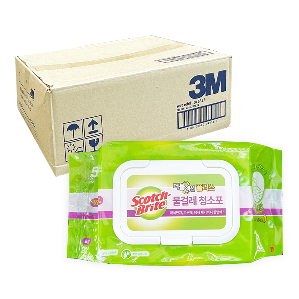 3M 더블액션 물걸레청소포 대형 20매79m3+1DBP 110,000원