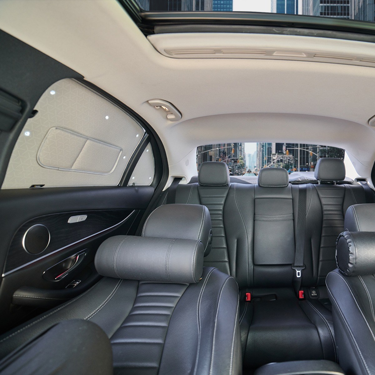 [테슬라] 모델Y 주니퍼 햇빛가리개 암막커튼 차박커텐, 1세트, 2열(뒷좌석+쪽창) 35,000원