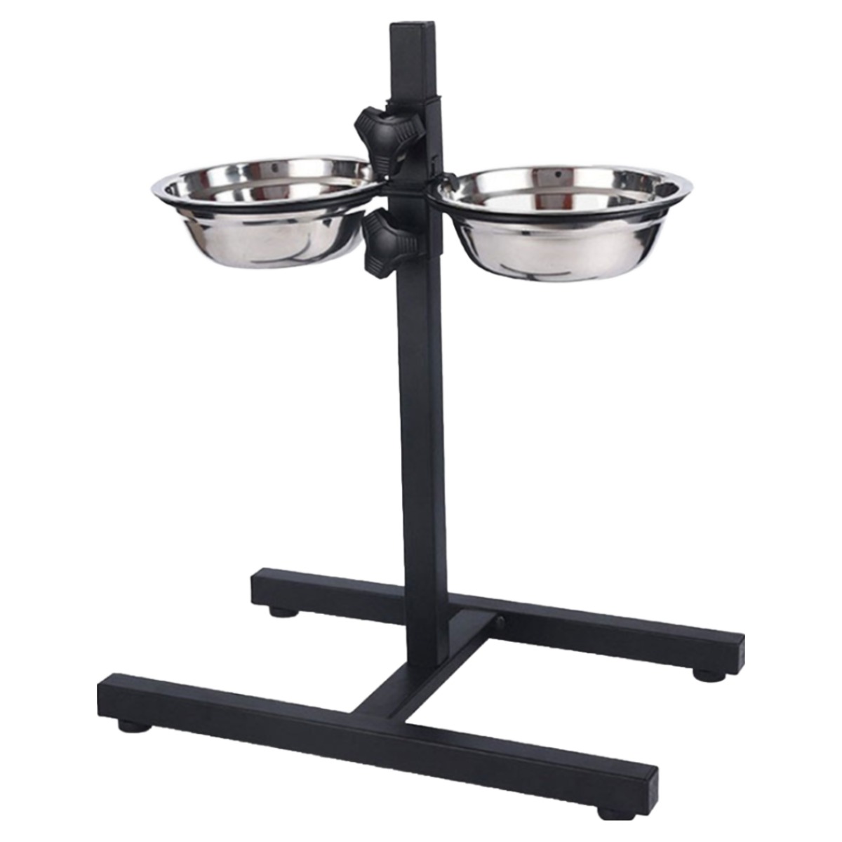 아이위크 키높이형 높이조절 스텐 강아지 밥그릇 2구 19,900원