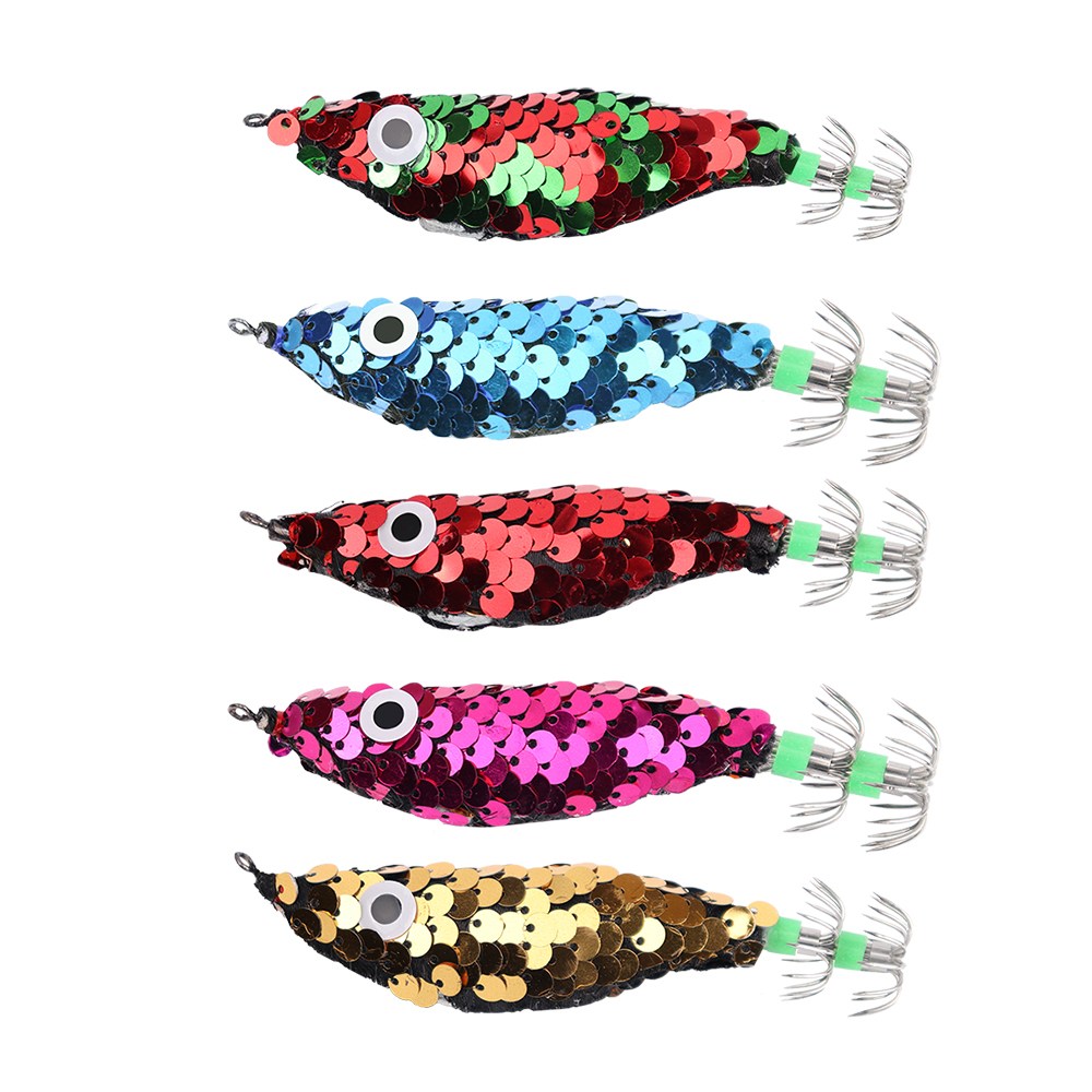 999피싱 5종세트 M2 스팽글 왕눈이 에기 쭈꾸미 문어 한치 갑오징어 반짝이에기 3,490원