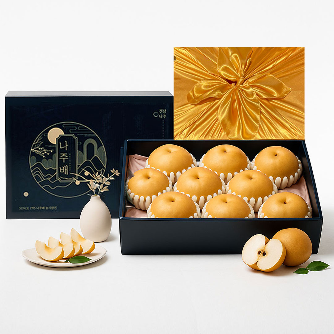 [고급선물] 프리미엄 나주배 7kg 설 명절 선물 세트 보자기 74,900원