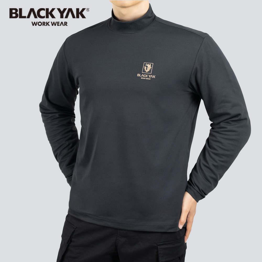 블랙야크 긴팔티셔츠 기모 반폴라티셔츠 터틀넥 목폴라 겨울 남자 31,000원