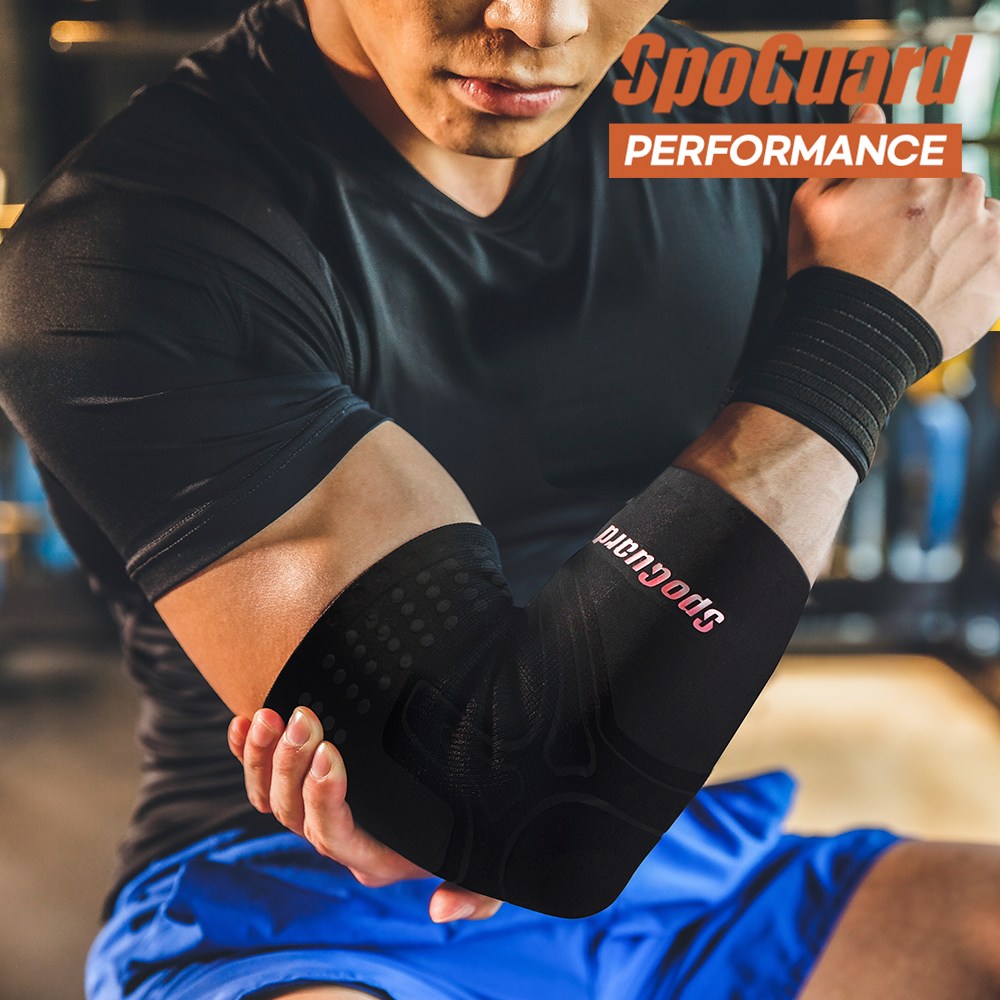 스포가드 팔꿈치 보호대 퍼포먼스 단품, 좌우세트, 1개 40,300원