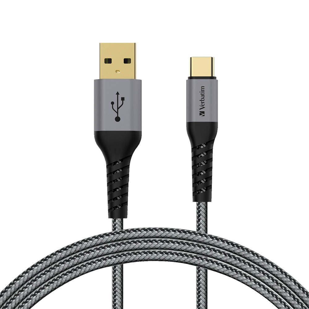 버바팀 C타입 to A 케블라 케이블, 200cm, 그레이, 1개 18,400원