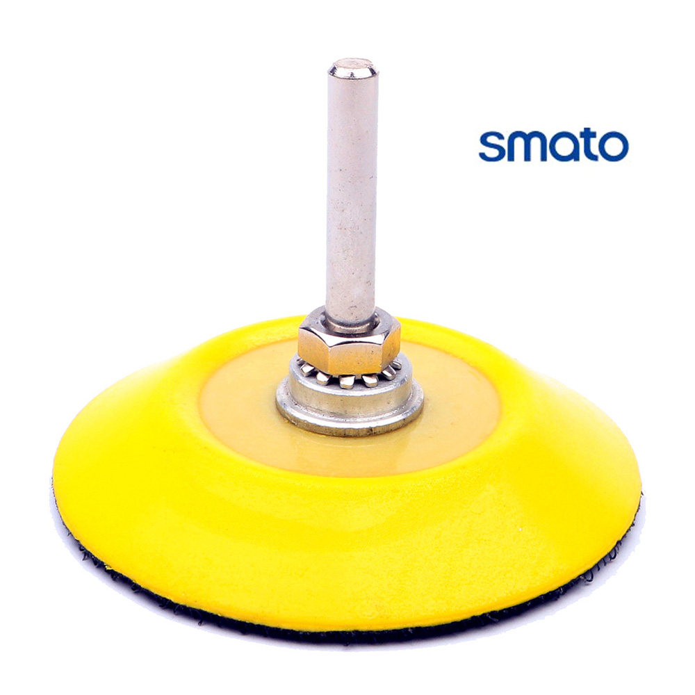 스마토 백업패드 드릴용 3인치 샤프트 6mm 샌딩패드 찍찍이 벨크로 사포 페파, 1개 4,950원