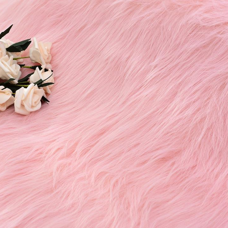인리치 부드러운 고급스러운 실크 배경천 핑크보아털 50 x 40 cm 8,060원