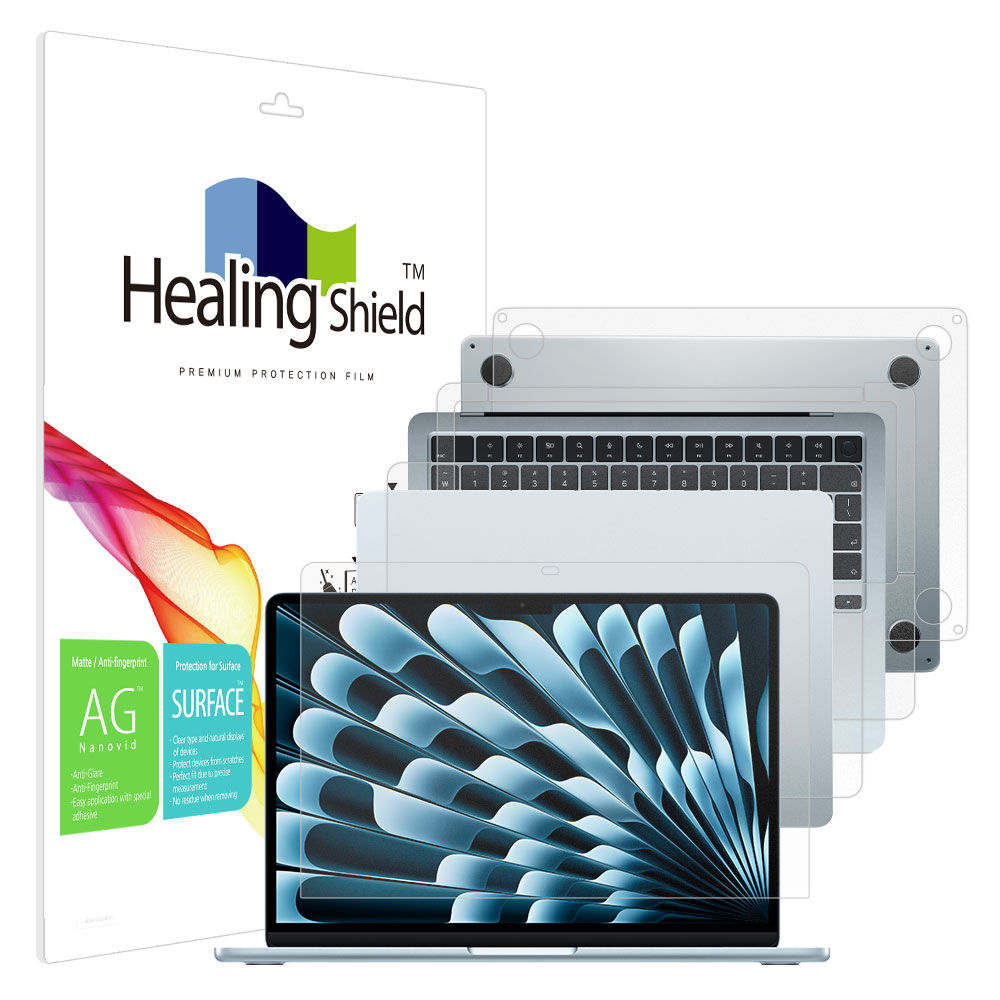 맥북에어13 M4 저반사 액정보호필름1매 외부3종 53,820원