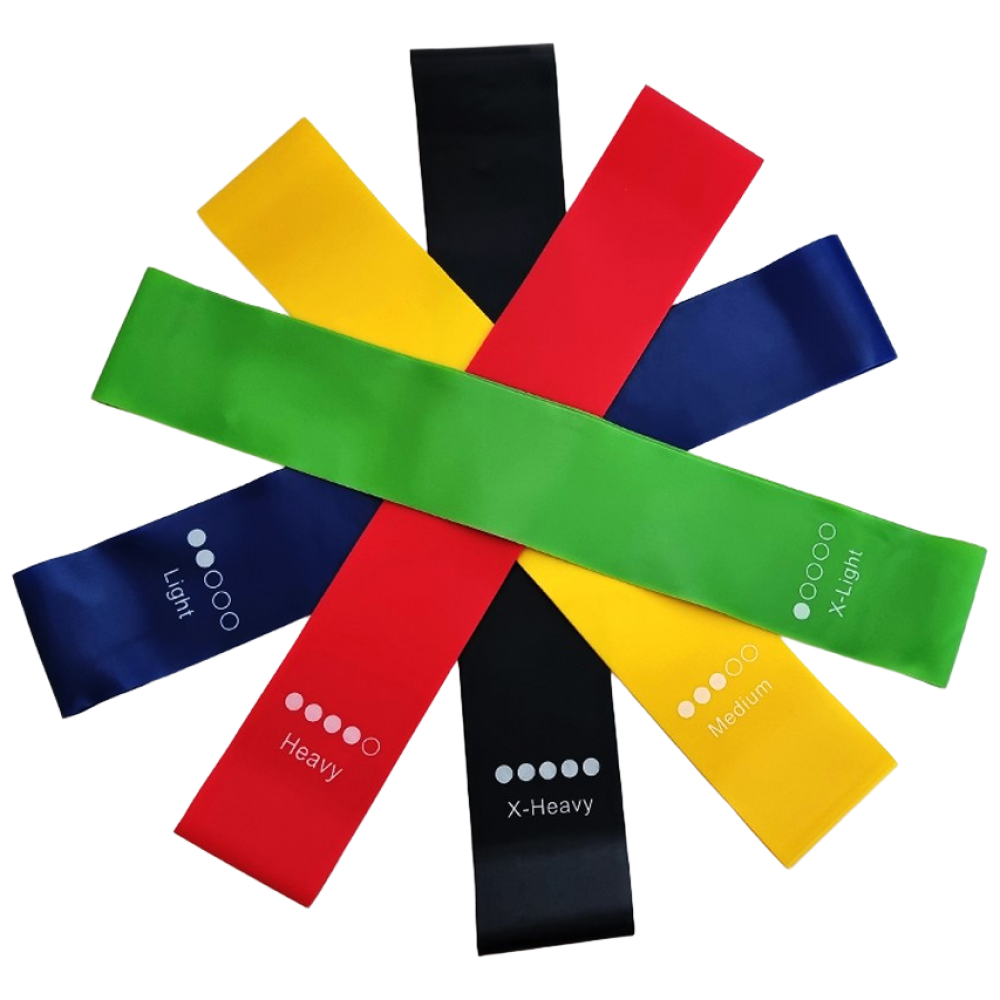 라텍스 루프밴드 1 ~ 5단계 스트레칭 헬스 필라테스 운동 탄력 밴드 4,090원