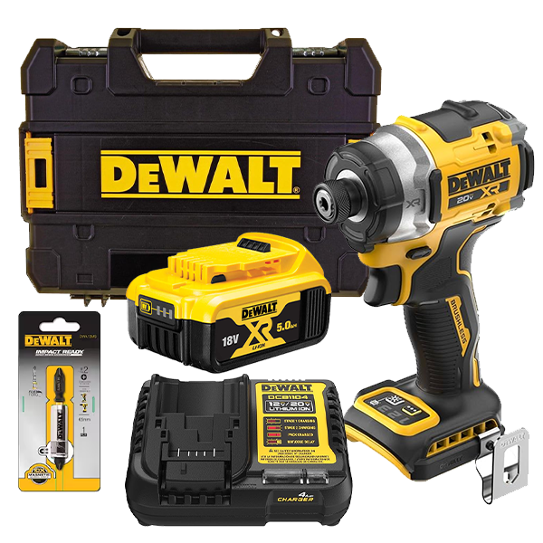 디월트 DCF860P1 20V 임팩트 드라이버 5A 1B 세트 295,000원