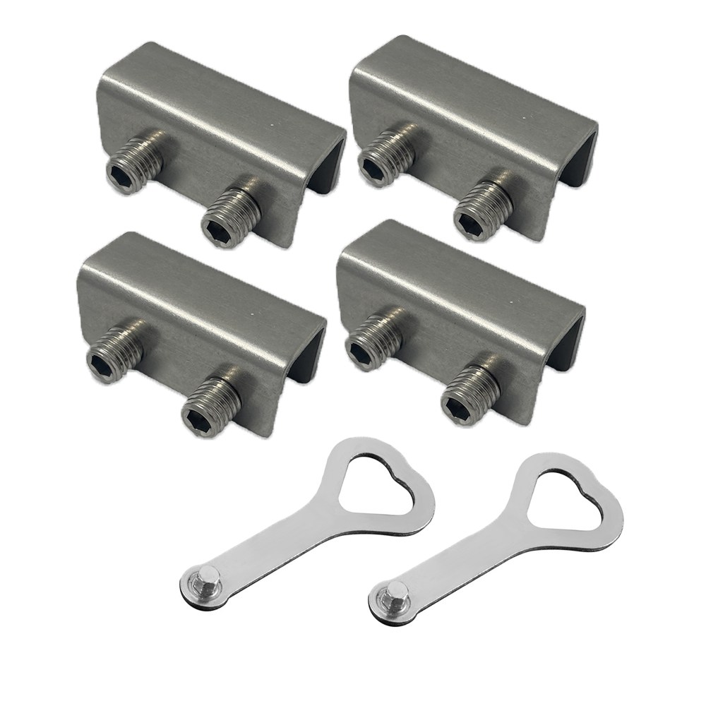 스텐리스 창틀 방충망 고정 잠금장치 창문스토퍼, 1개 14,980원