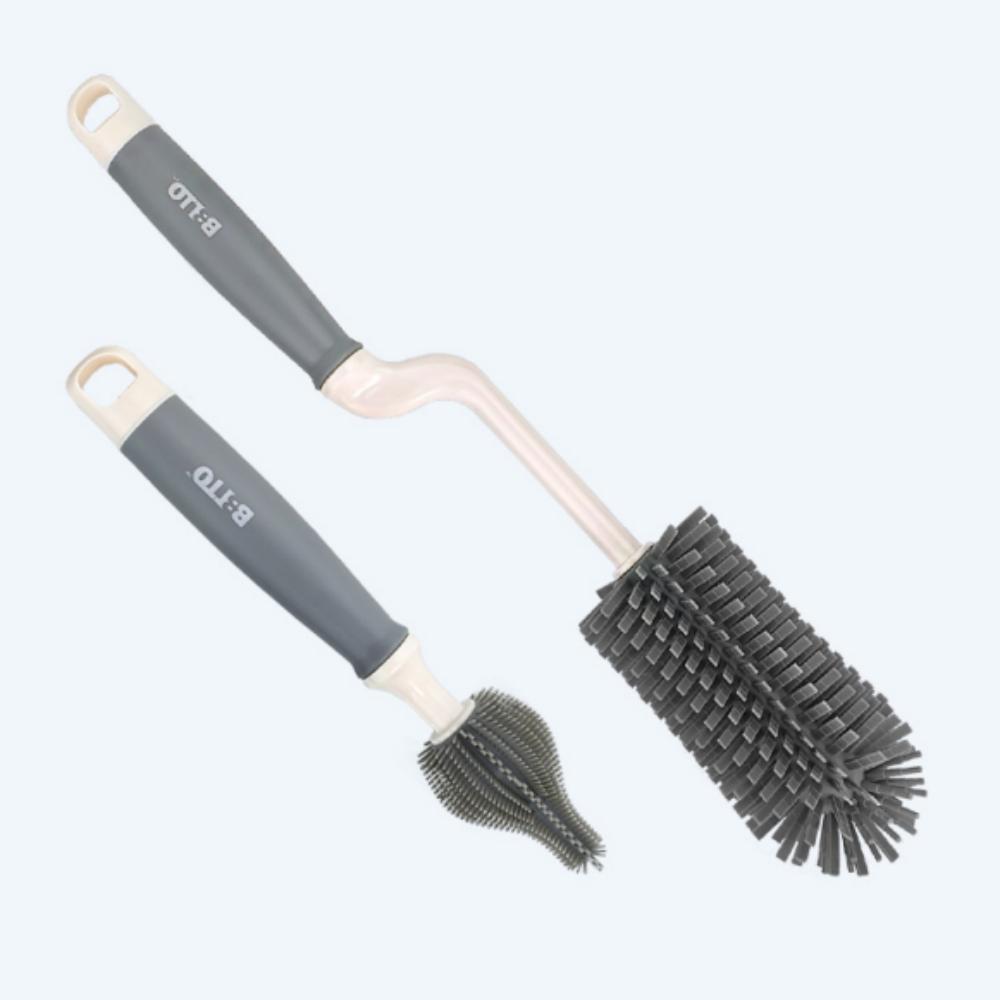 2종 회전형 실리콘 젖병 세척솔 젖병솔 컵 텀블러 세척솔 쪽쪽이 세척용 세트 16,500원