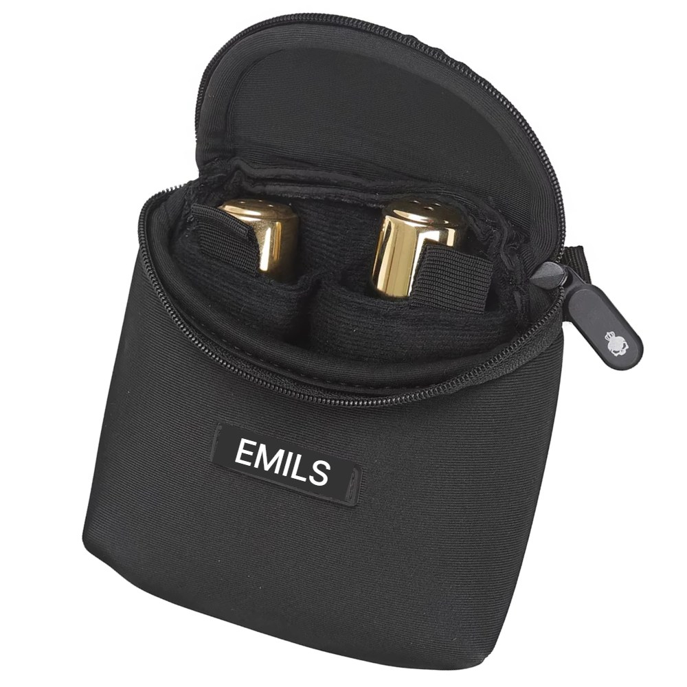 에밀스 마우스피스 보관케이스 색소폰 클라리넷 트럼페 마우스피스 보관 파우치, 1개, 블랙 16,900원