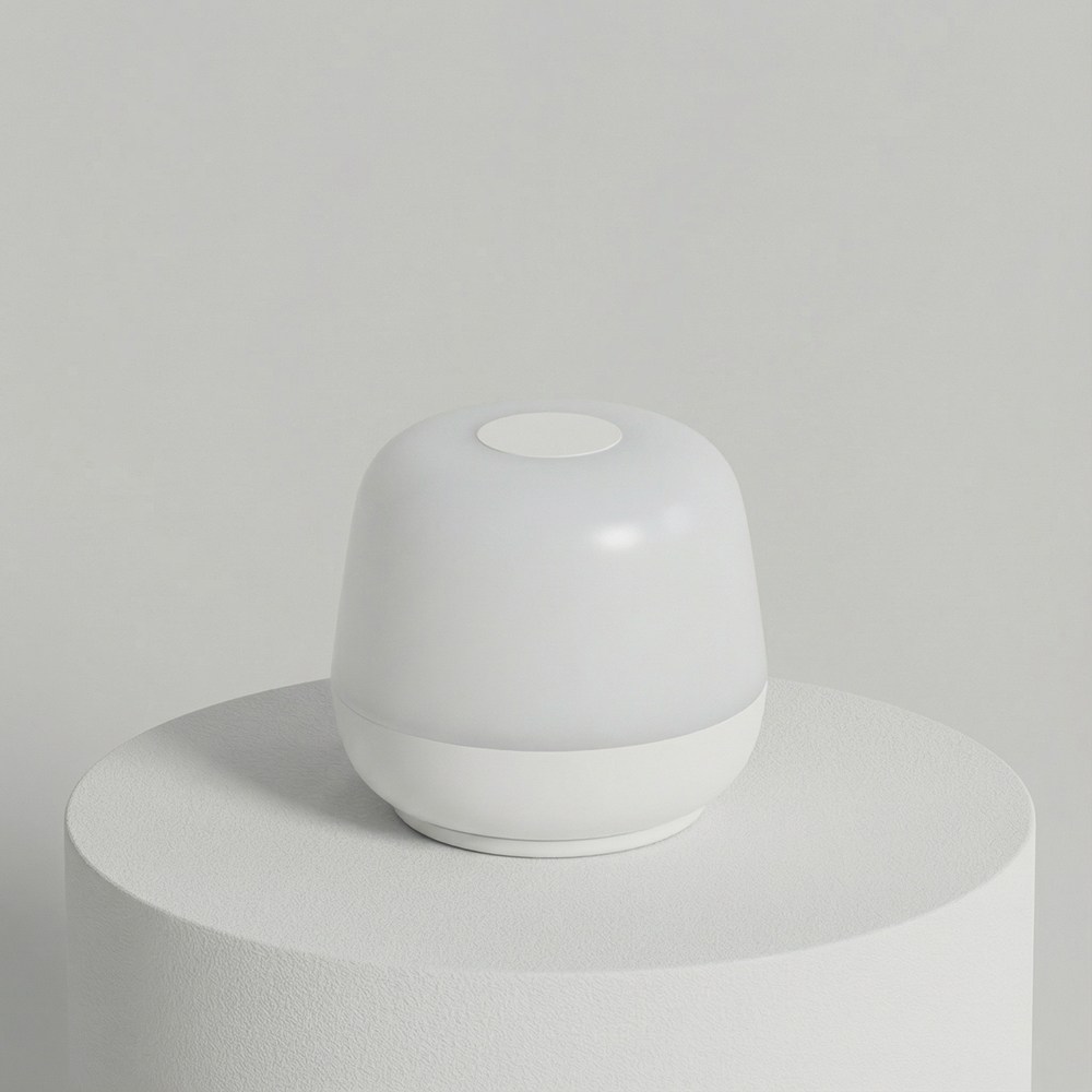 르엘 포밍램프 무선 LED 침실 조명 수면등 무드등, 화이트 15,900원