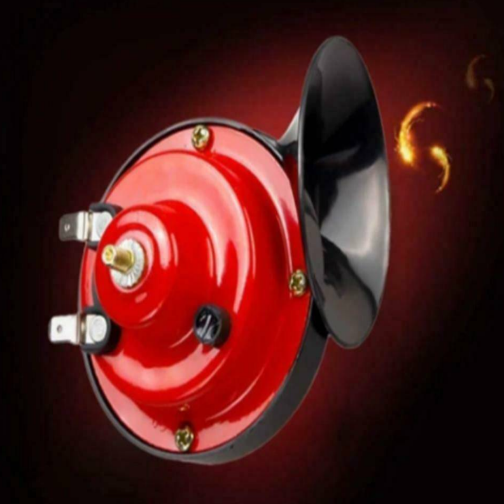 소단 12V 달팽이형 오토바이 스쿠터 클락션 빵빵이 경음기, 1개, 레드 9,900원
