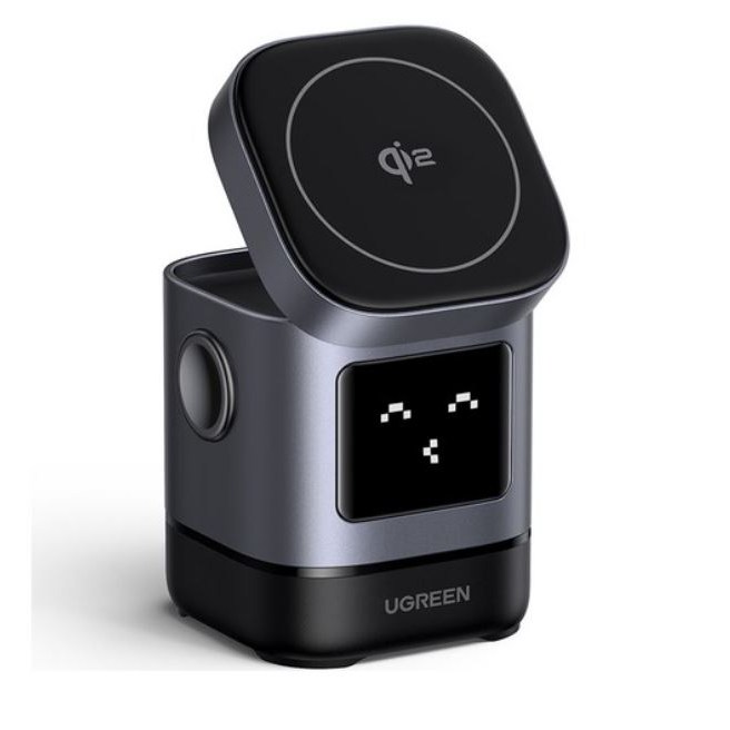 유그린 UNO 시리즈 마그네틱 Qi2 2 in 1 아이폰 15W 에어팟 5W 지원 맥세이프 25W 무선 충전기 65,900원