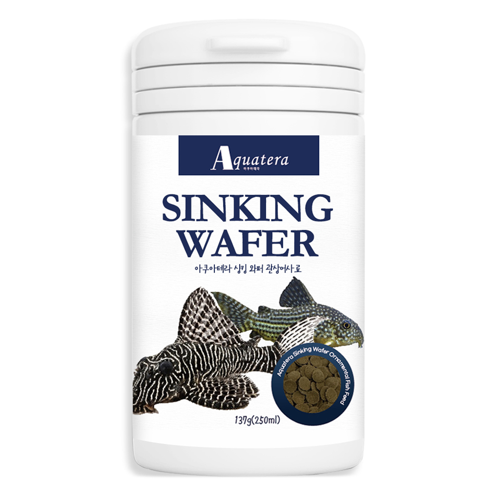 아쿠아테라 싱킹 와퍼 관상어 사료, 250ml, 1개 5,000원