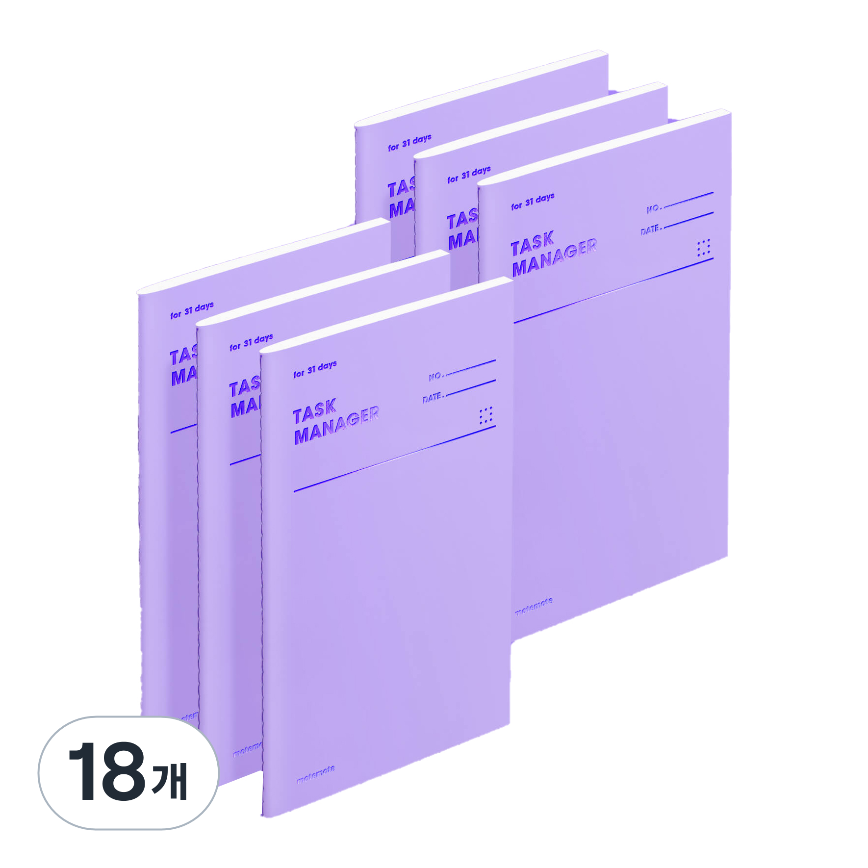 모트모트 태스크 매니저 31DAYS 플래너, 바이올렛, 18개 45,060원