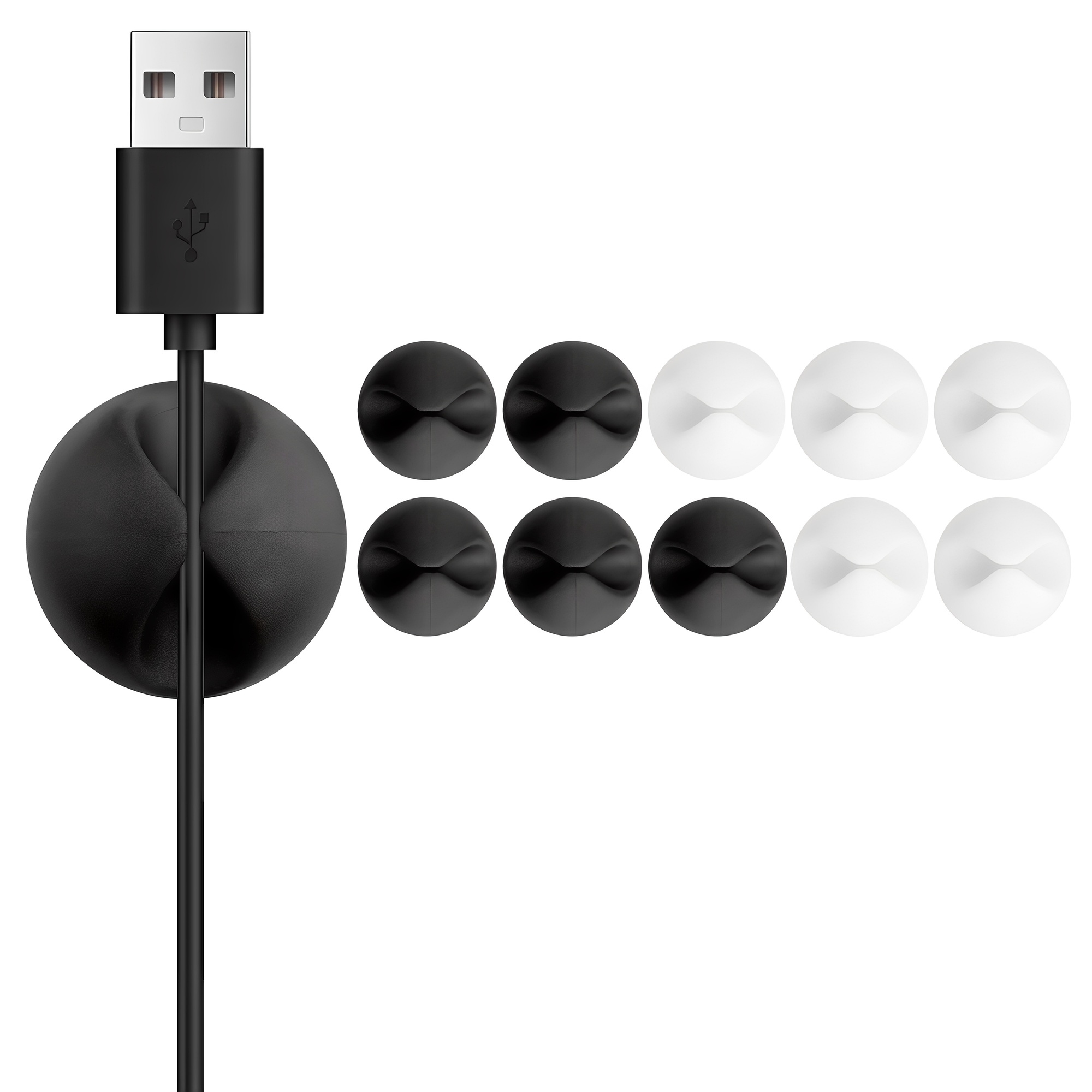 탐사 원형 접착식 케이블 정리 홀더 2,120원