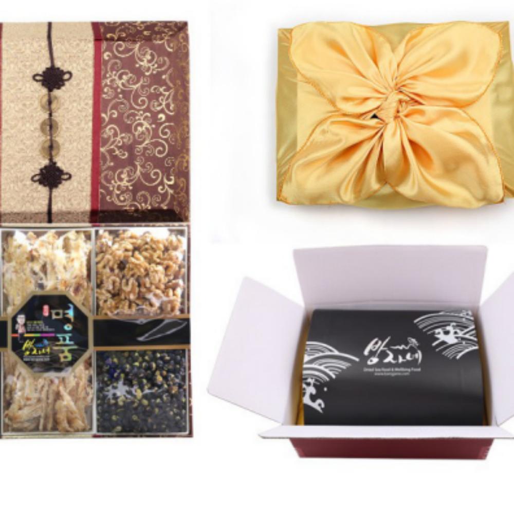 VB 멸치 건어물 견과 선물세트 5종  구정 명절 설날 설선물 대량주문 단체 회사 직원 기업 거래처 답례품 선물용 _TRH-001 114,200원