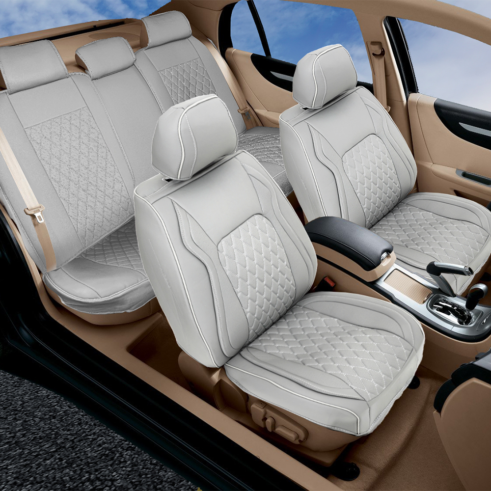대한오토모빌 차량용 앞 뒷좌석 방수 가죽 시트 풀커버 세트 415,400원