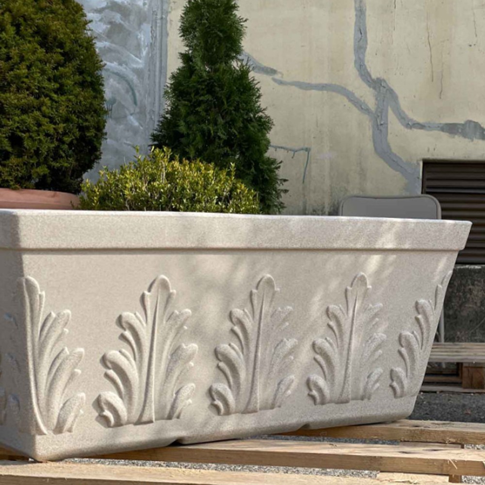 직사각 이태리토분 샌드스톤 폭40 허브 플라스틱화분 163,800원