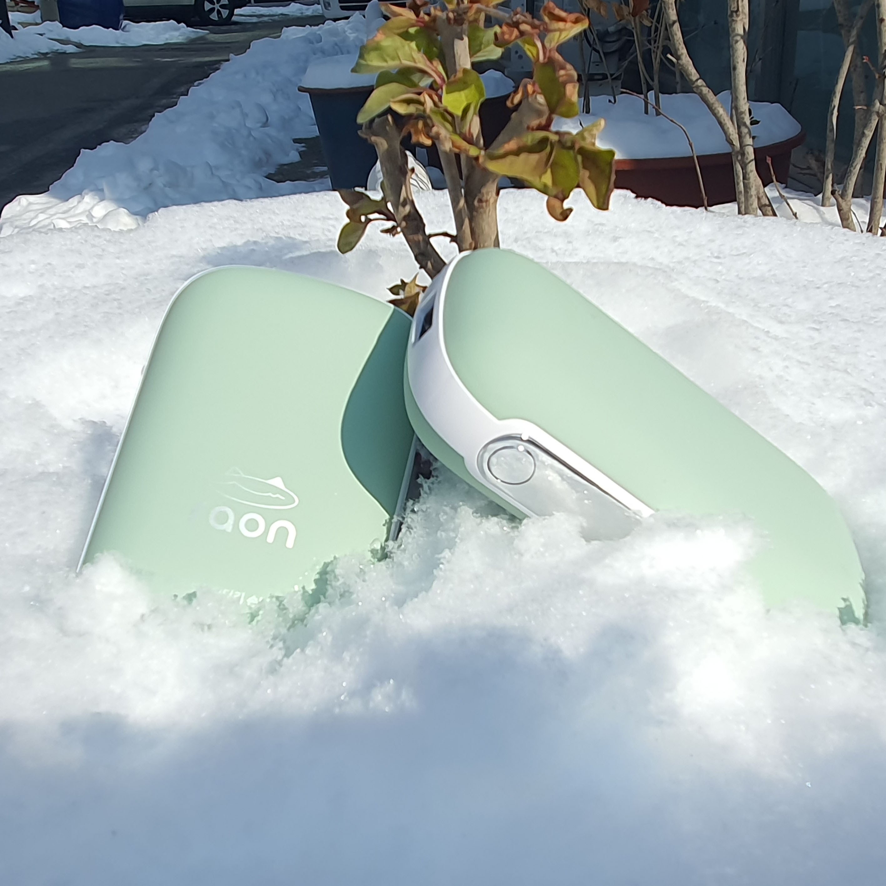 1+1 라온 충전식 손난로 보조배터리 양면 발열 10000mAh 라이트 그린 68,800원