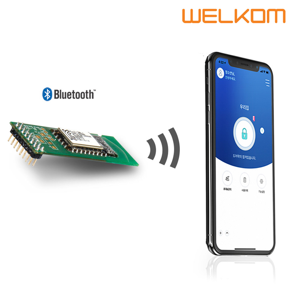 솔리티 웰콤 스마트 블루투스팩 [BL-100] (스마트폰으로 도어락 관리), 1개 21,000원