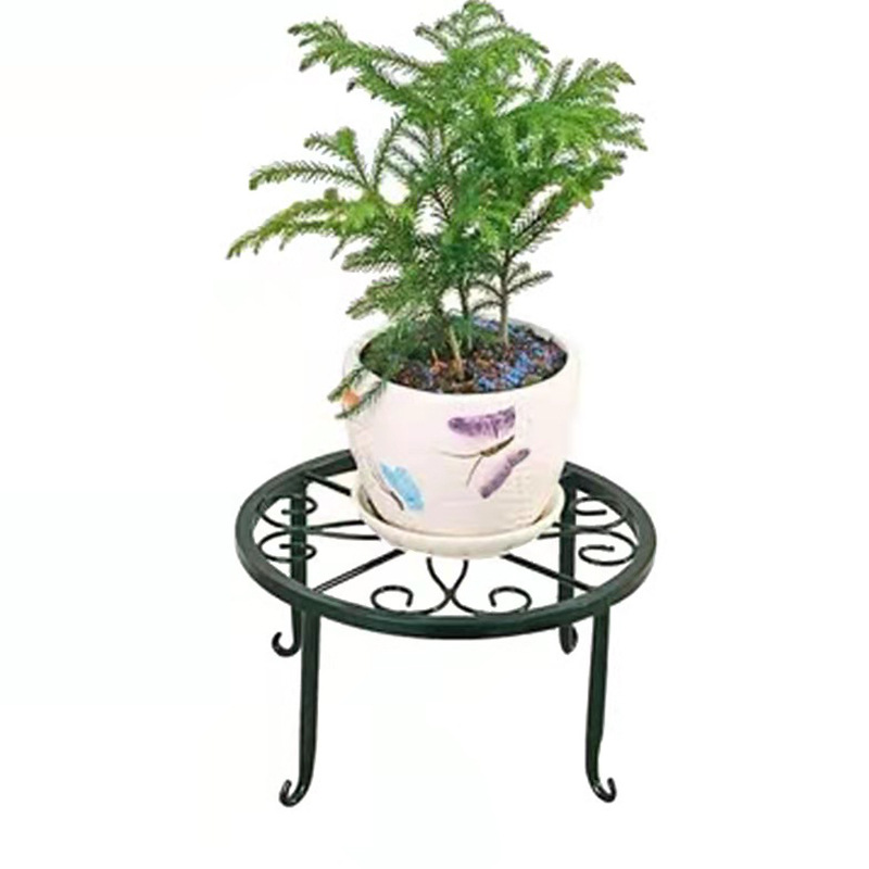 토보몰 철제 원형 화분 받침대, 1개, 5 블랙 D1001 3,750원